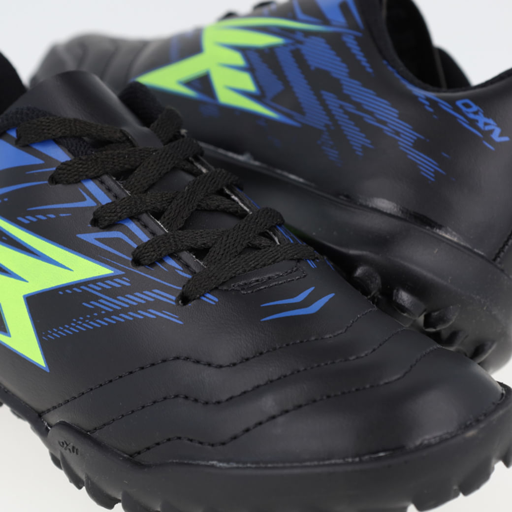 Oxn Chuteira 401 1237 793 Preto-Lima-Azul Sint_6__30